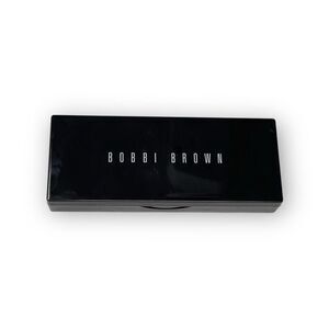 Bobbi Brown 3 Round Pan Empty Palette Container Case Black With Mirror